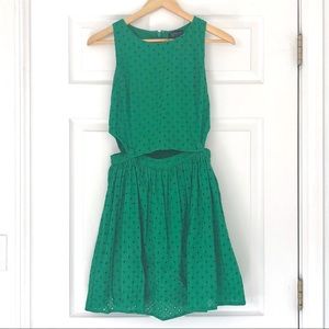 Adorable TopShop dress with side cutouts